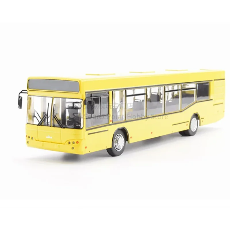 Diecast 1:43 MAZ-103 JAVN066 Low-Floor Alloy Bus Model Simulation Toy desktop Collection Gift Static Display