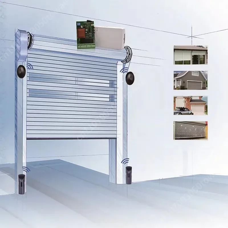 AC220V Multifunctional Tubular Motor Control Board Roller Shutter Opener For Gate Rolling Door