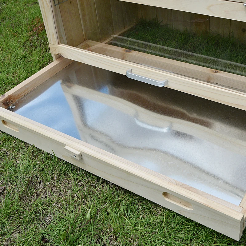Chinchilla Cage Full Solid Wood Fir Natural Villa Household Pet Cabinet Chassis Drawer Warm Winter and Cool Summer Climbing Cage