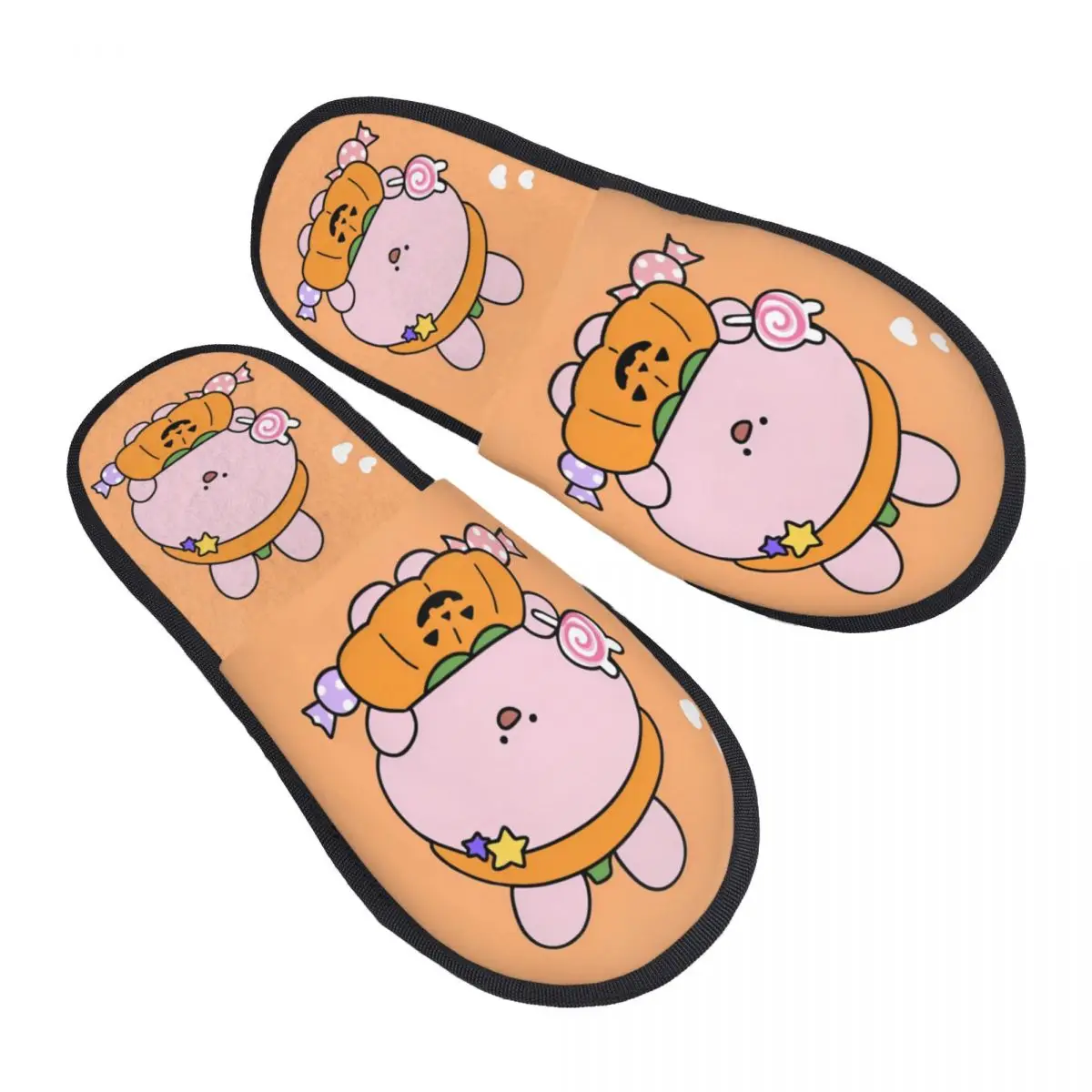 

Изготовленные на заказ домашние тапочки Asamimichan из мягкой пены с эффектом памяти, женские уютные теплые нескользящие тапочки с милым кроликом