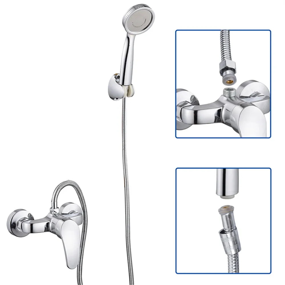 1.5 متر 2 متر خرطوم من الفولاذ المقاوم للصدأ تمديد أنبوب الحمام دش أنبوب تمديد أنبوب انبوب ماء رسم أنبوب اكسسوارات الحمام #6