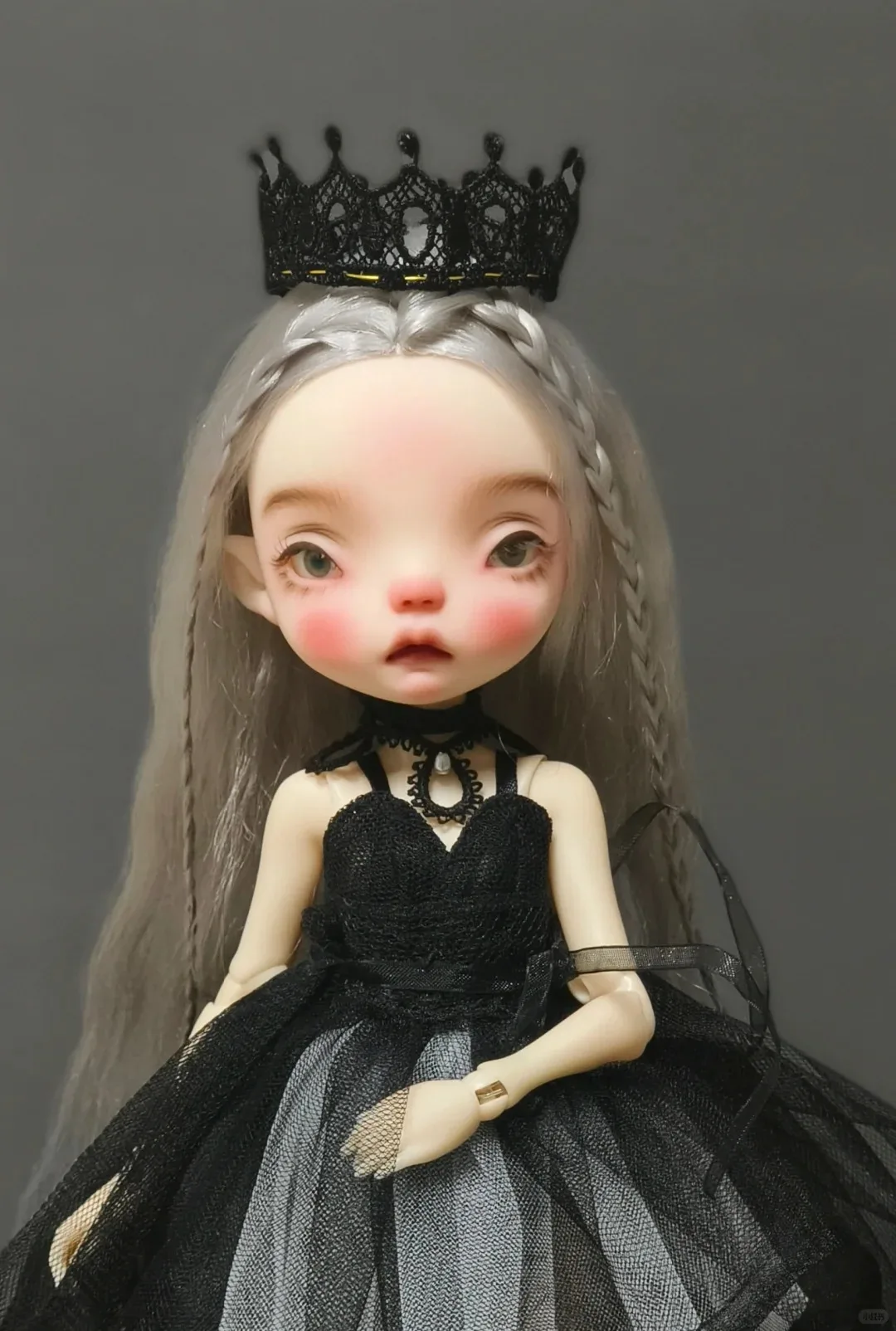

Кукла BJD DaMeng 1/6, полноразмерная, QbabyBig Head Smile, из смолы, шарнирная, художественная игрушка для девочек