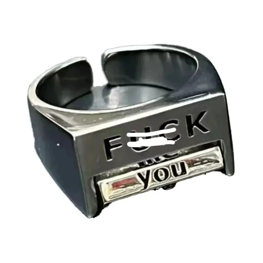 

Unique Creative Personality Love Mood Ring for Men Women | Funny Rotatable Fidget Ring Jewelry Gift