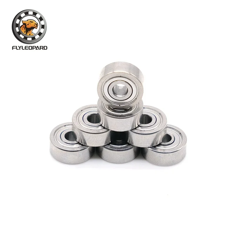 2Pcs 623ZZ 3X10X4 mm ABEC-7 Miniature Chrome Steel Deep Groove Ball Bearing