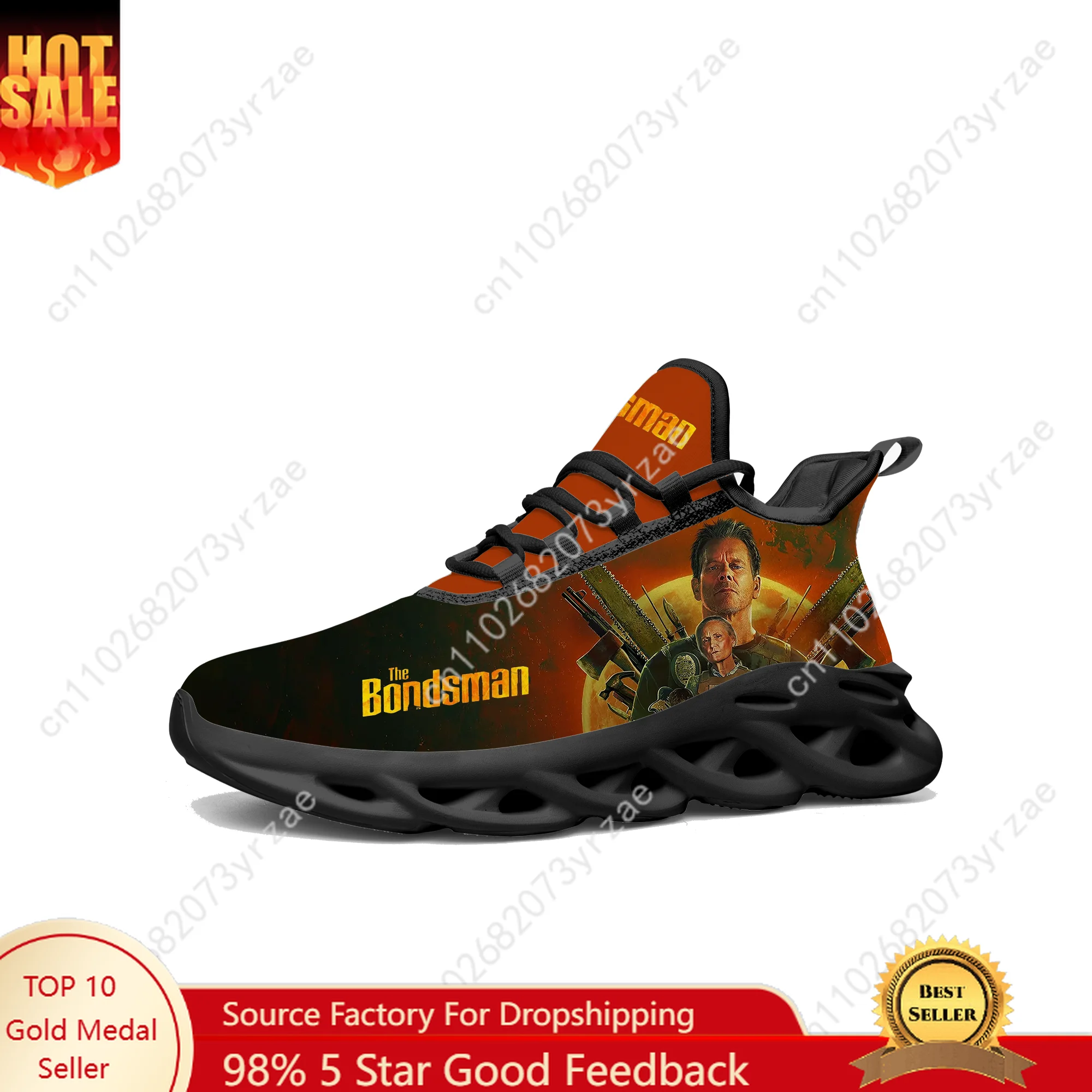 

The Bondsman Lace Up Mesh Shoes Flat Sneaker Mens Womens Sports Shoe High Quality Fashion Sports Sneakers Custom Made Footwe