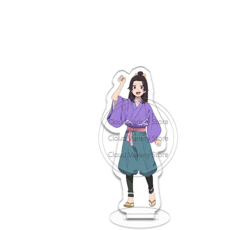 World Is Dancing Stand Sign Anime Cartoon Acrylic Keychain Desktop Kawaii Student Decoration Ornaments Accessories Birthday Gift
