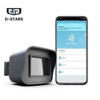 Smart utomhushemsäkerhet - Väderbeständig WiFi-rörelsesensor och detektor - Fjärrappaviseringar - Kompatibel med Alexa 10 best sales Security tool - №4