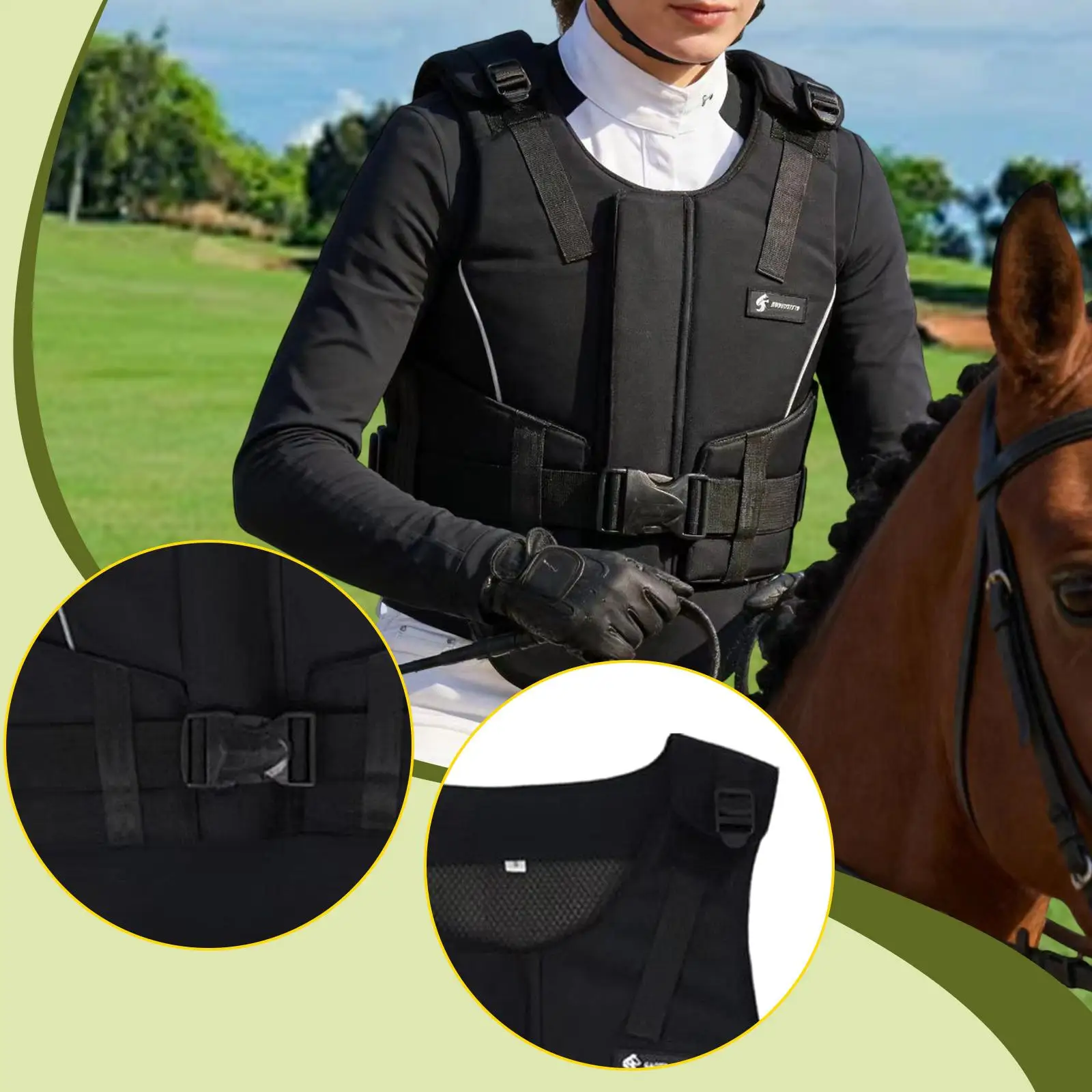 horse-riding-vest-comfortable-lightweight-breathable-equine-supplies-equestrian-vest-protector-waistcoat-for-adults-children