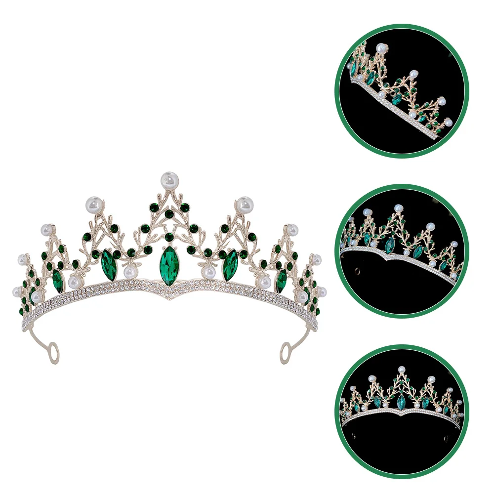 

Water Drill Crown Rhinestone Tiara For Women Bridal Wedding Headpiece Birthday Pageant Cosplay Accessories Bride Event