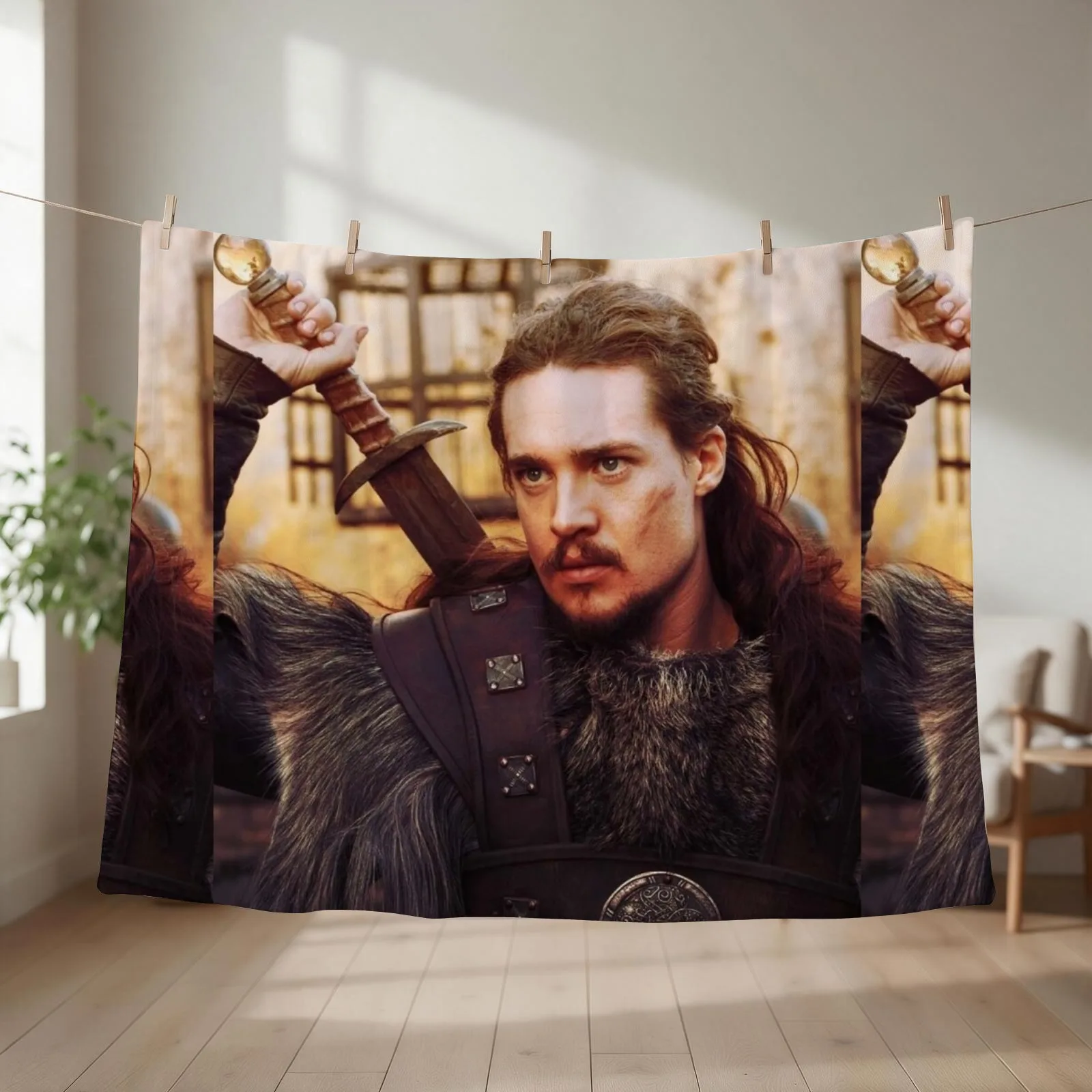Uhtred of The Last Kingdom Throw Blanket Luxury Brand Kid'S Sofa Quilt Beautifuls Blankets