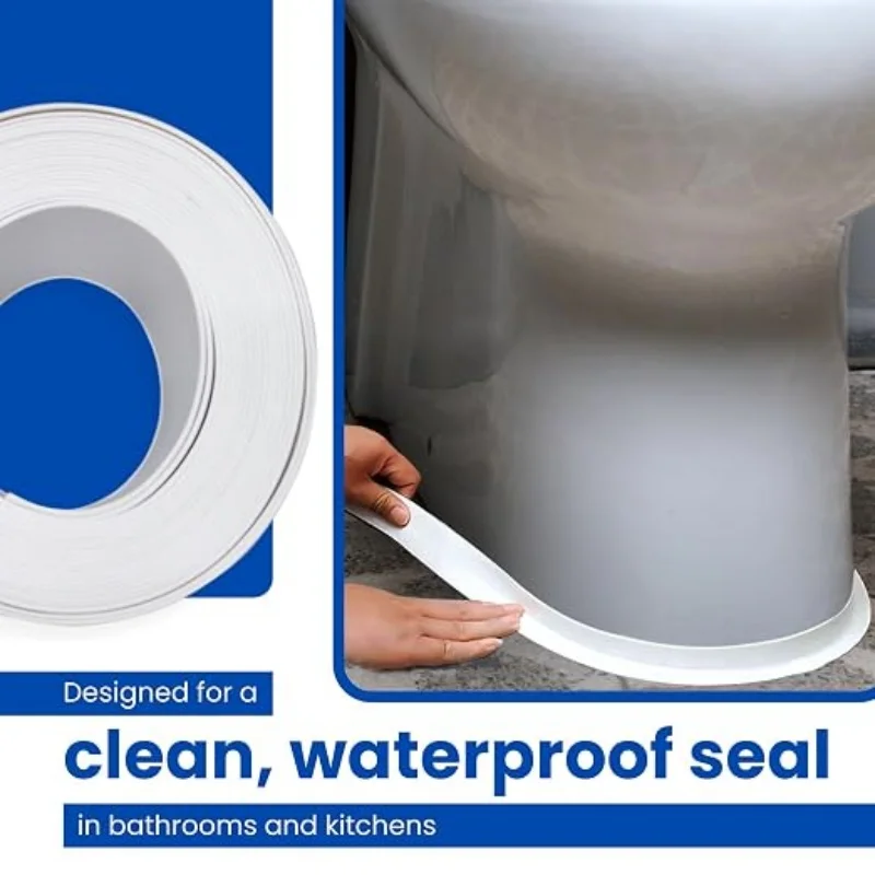 1pcs Waterproof Sticker for Kitchen Sink, Mildew-Proof and Moisture-Proof Sticker for Gap of Toilet Pool, Edge Banding of Stove.