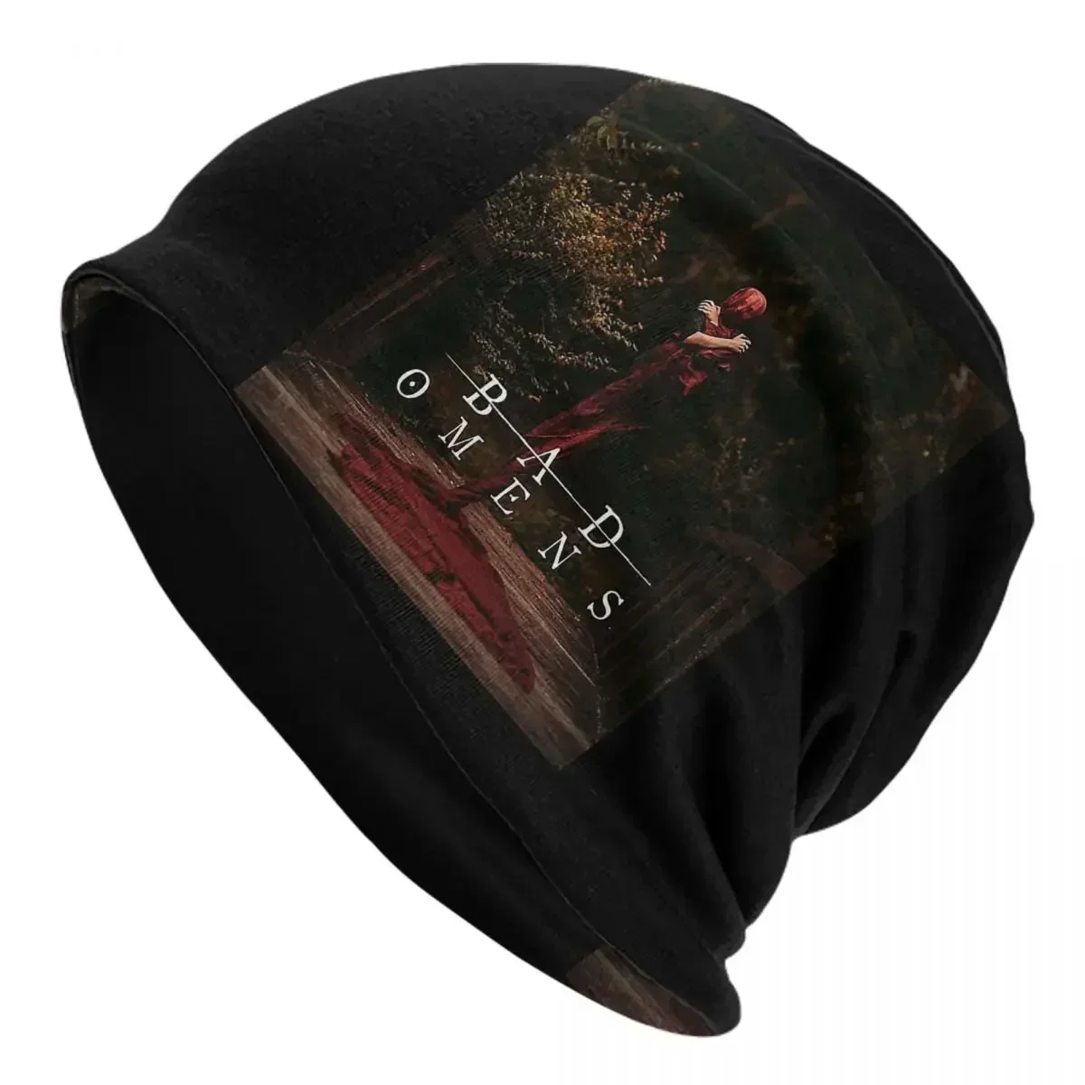 

Bad Omens Rock Band Warm Knitted Cap Hip Hop Bonnet Hat Autumn Winter Outdoor Beanies Hats for Men Women Adult