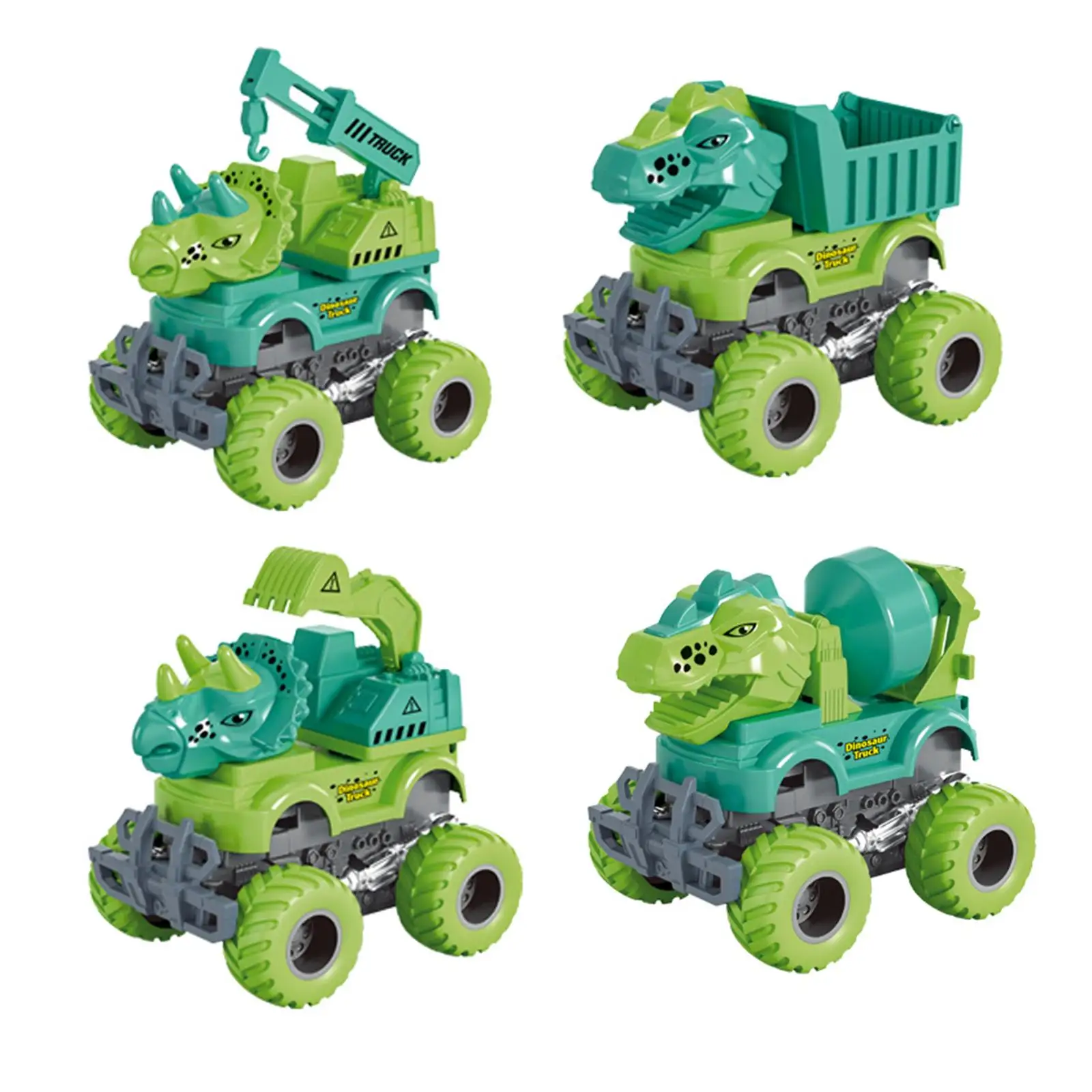 Dinosaur Engineering Car, Creative Construction Toy, Boys Children Toddler Gift