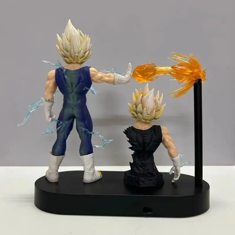 

Bandai Dragon Ball Super Saiyan Majin Vegeta Bust Full Body Collectible Figurines Trendy Collectible Figurines Exquisite Toy