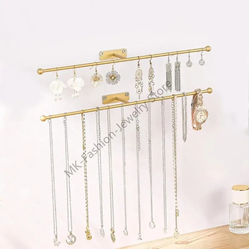 

Q6PF Compact 32Cm Wide Jewelry Wall Mount Keeps Accessories Organized And Visible