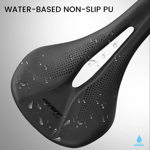 Imagen 2 del producto RYET-sillín de carbono para bicicleta con estampado 3D, 140mm, 143mm, superligero, para carreras de montaña, cojín para asiento de bicicleta, piezas de asiento para ciclismo
