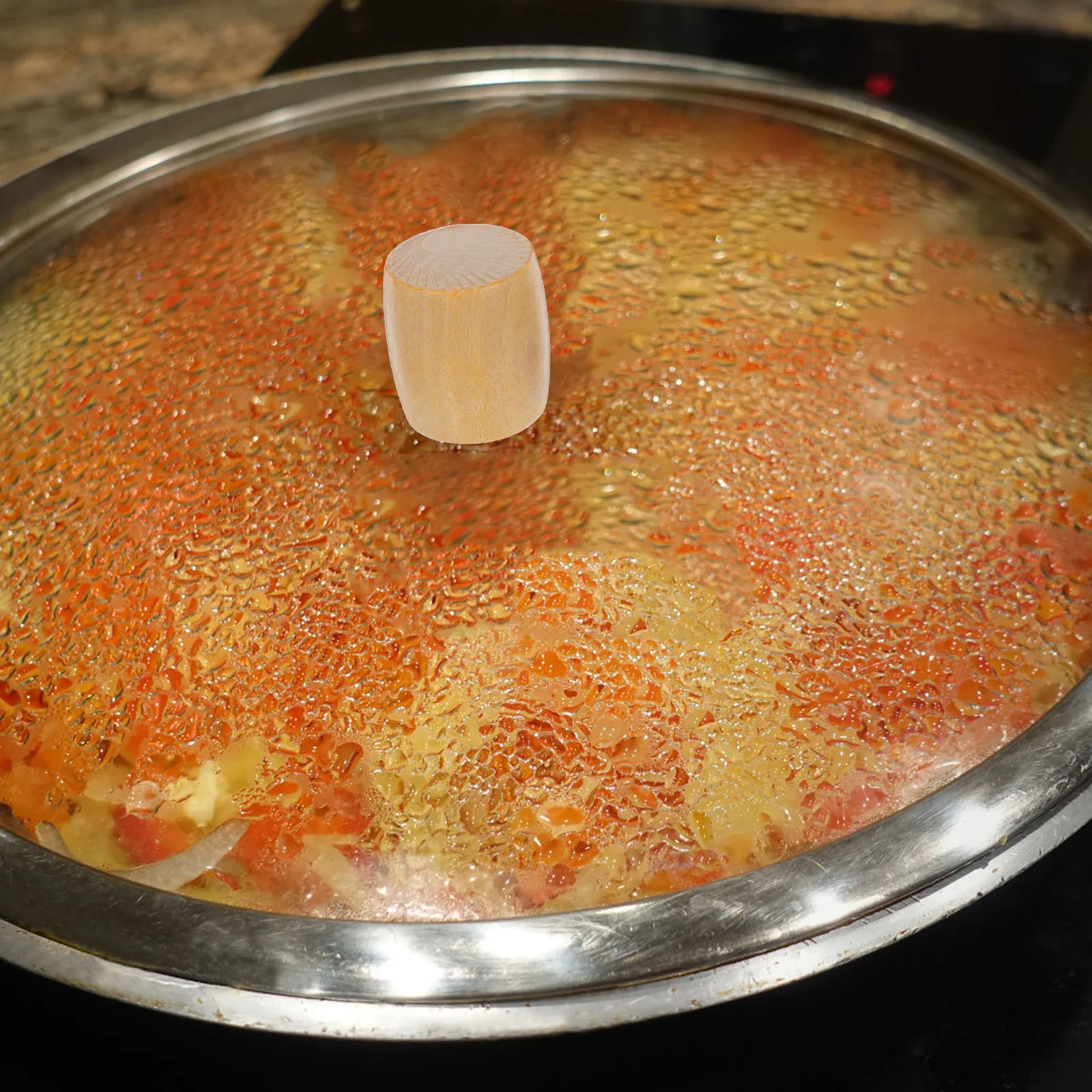 

6Pcs Universal Pot Lid Top Handles Replacement Knobs Heatproof Pan Lid Grip Kitchen Cookware Covers Accessories