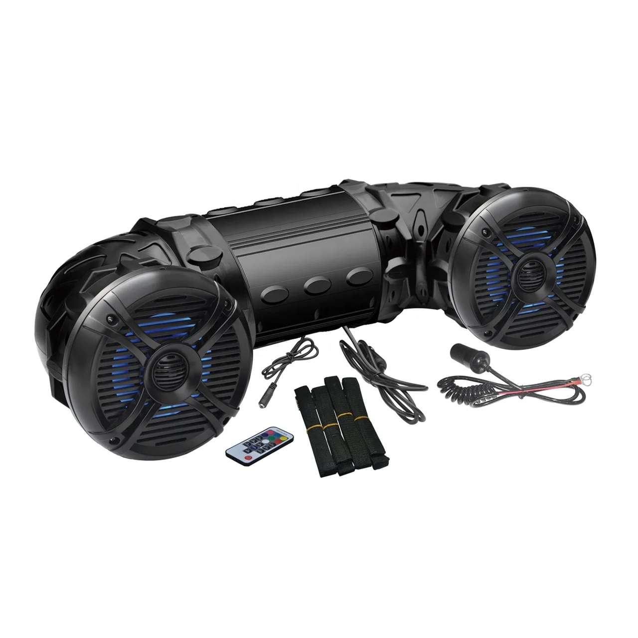 

DIBEISI 2022 New All-terrain Vehicle Speaker Car Audio Sound System Waterproof Marine Speaker with BT for Golf Cart