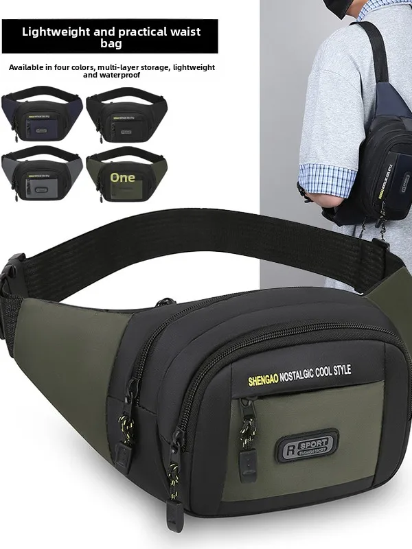 Large Capacity Worksite Chest Bag - usage example