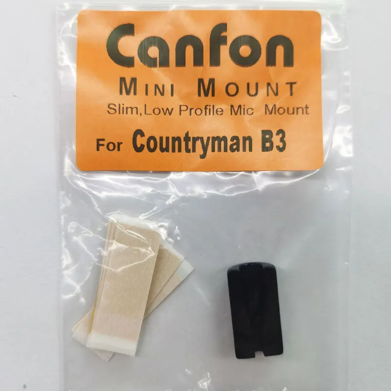Canfon MiniMount Lavalier-Mikrofon verhindert Reibung, kompatibel mit Countryman B3 DPA 4061 Shure TL47 Lav Mic