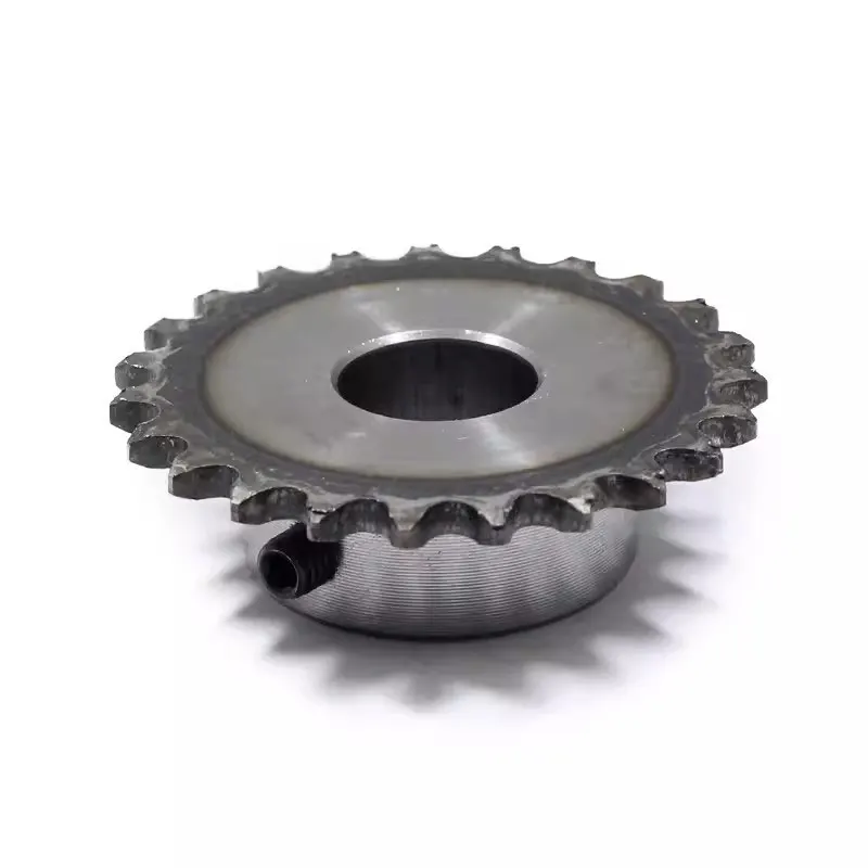 1pc 04C Sprocket 18Teeth Inner Hole 6/8/10/12mm 25H 45# Steel Sprocket Table Wheel Finished Hole Sprocket Screw Hole M5