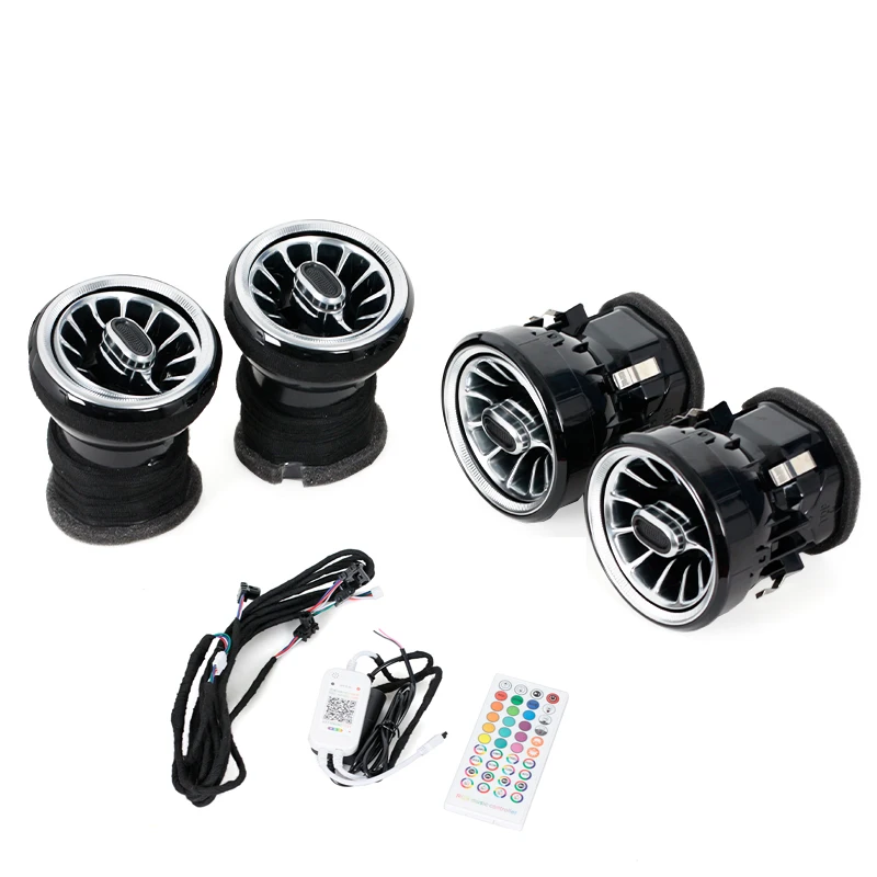 LED Omgevingslicht Voor Mercedes-Benz Sprinter Front Airconditioning Vent Outlet Omgevingslicht Turbo Interieurbekleding Auto Accessoires