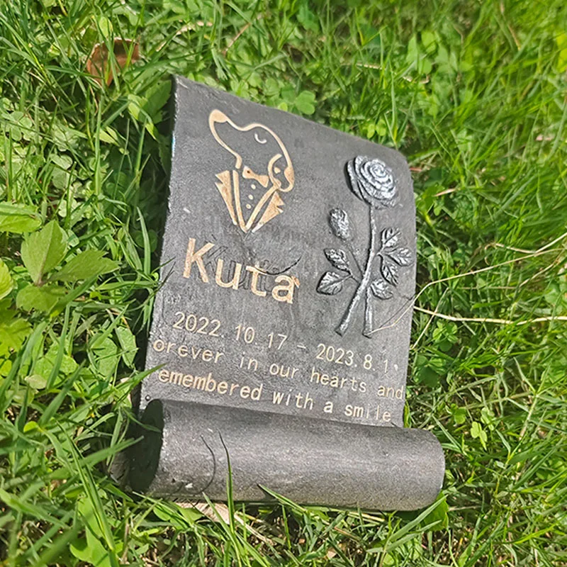 

Pet cat and dog burial monuments, garden/courtyard/park memorials, lawn decorations, home resin crafts.