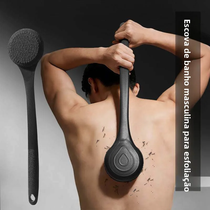 powerful-long-bent-handle-bath-brush-men's-special-exfoliating-back-scrubber-lazy-person's-bathing-tool-personal-hygiene