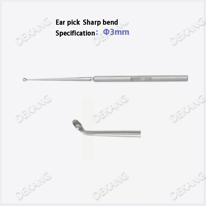 Tympanic Ear-Nose-Throat Curette Treatment Table Curette