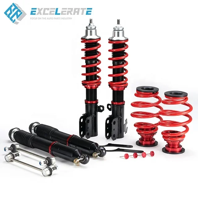 Customized adjustable 32steps modification coilovers struts kits  shock absorber  for VIOS 08 NCP93