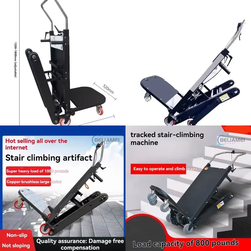 Electric Stair Climbing Machine for Transporting Goods