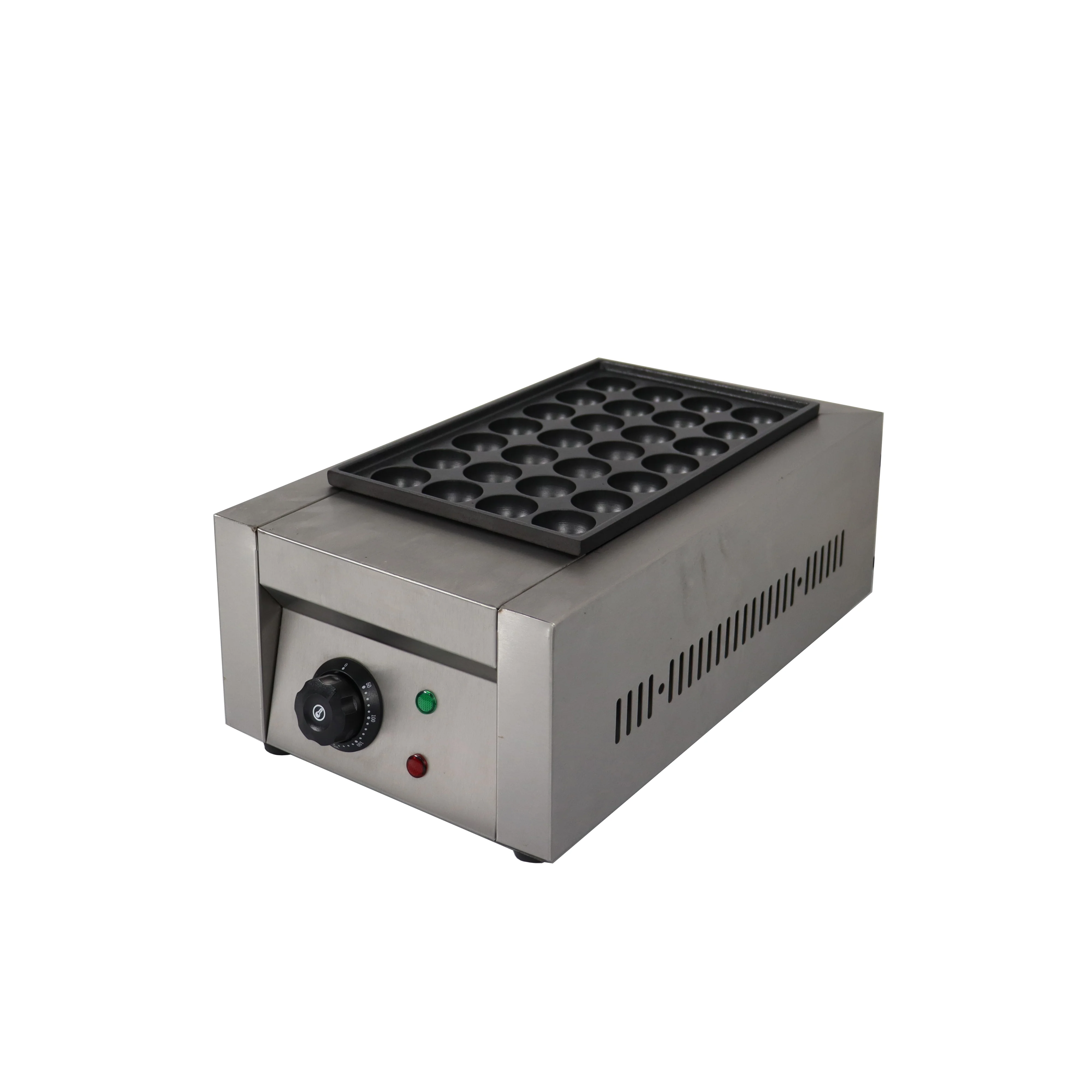 High Productivity 220V New Electric Burning Machine &Factory Price  Commercial 1-Head Fishball & Octopus Ball Grill Timer