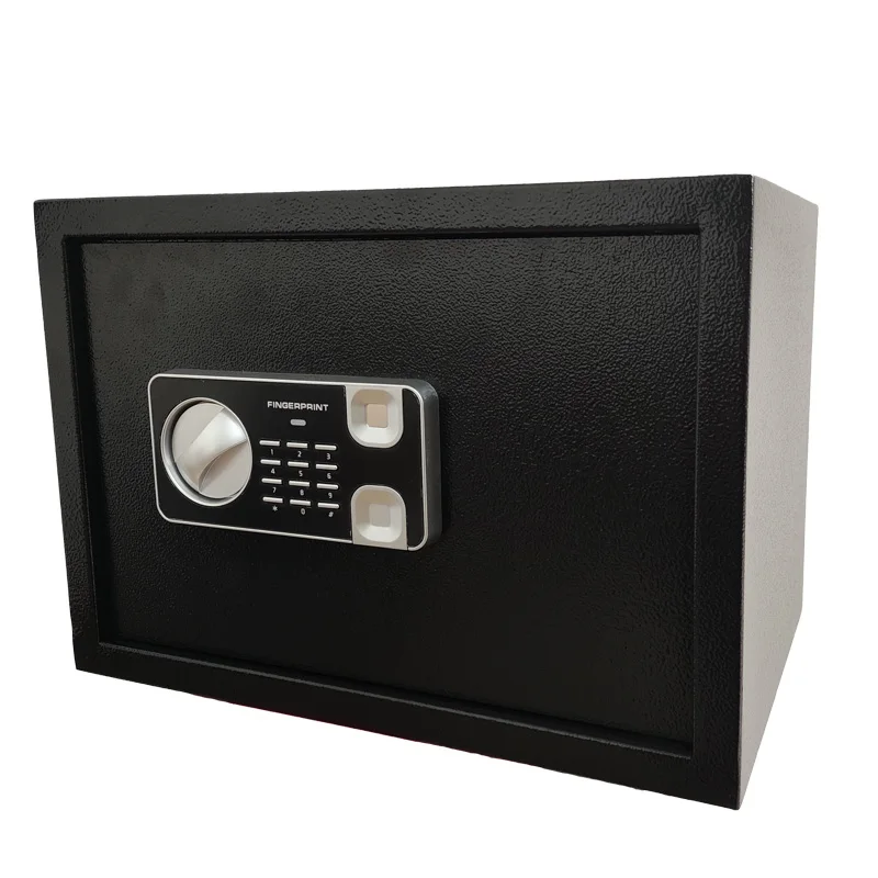 Home electronic password steel safe black, suitable for family small safe fireproof money safe guard safe waterproof fireproof s