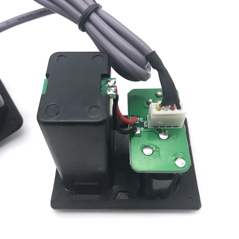 10 Set SV-M700 Akustikgitarre EQ Equalizer 4-Band mit Stimmgerät und Micro-Telefon-Tonabnehmer Schwarz