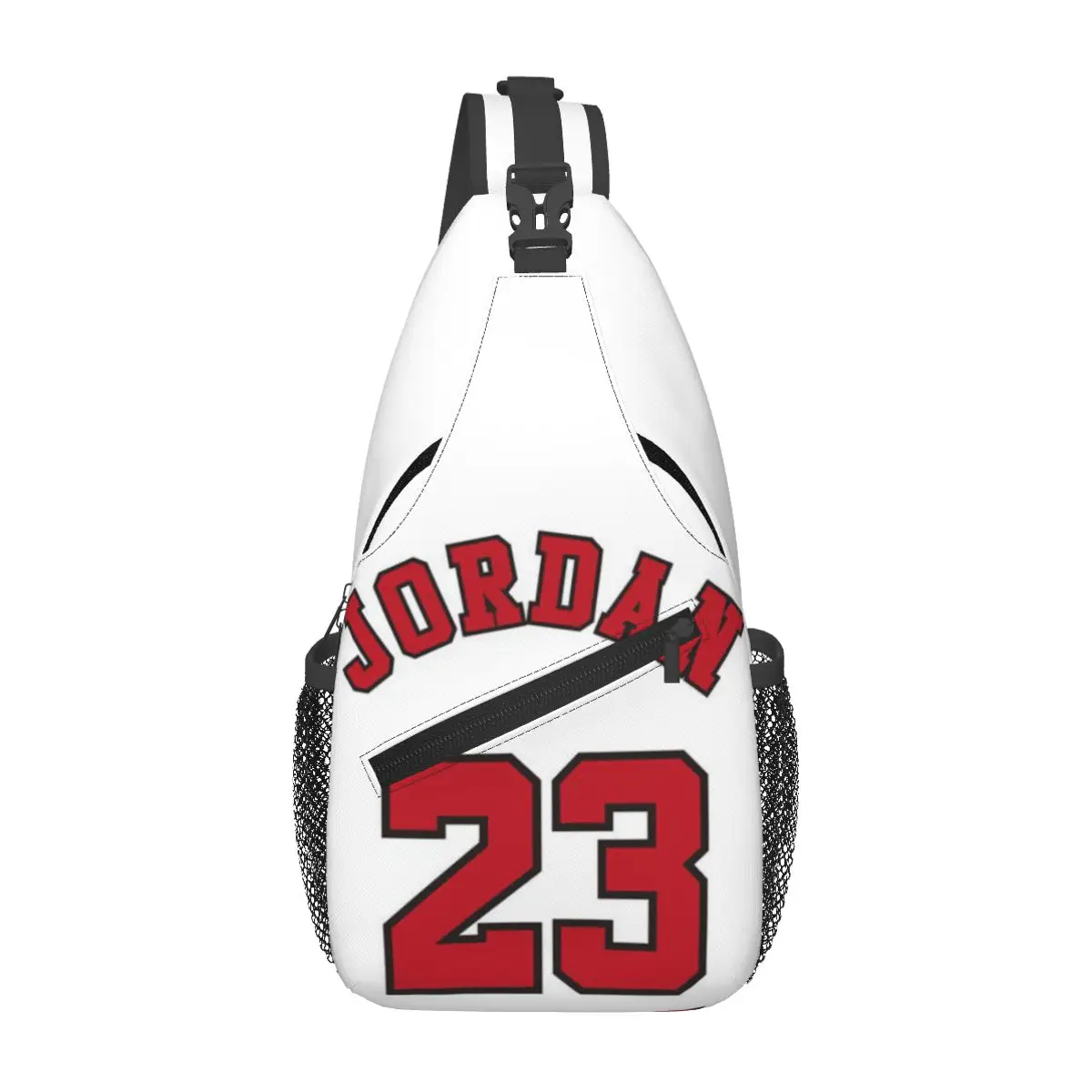 MJ Michael-Jordan Jordan-23 Sling Chest Bags Crossbody Shoulder Backpack Outdoor Sports Daypacks Fashion Bag