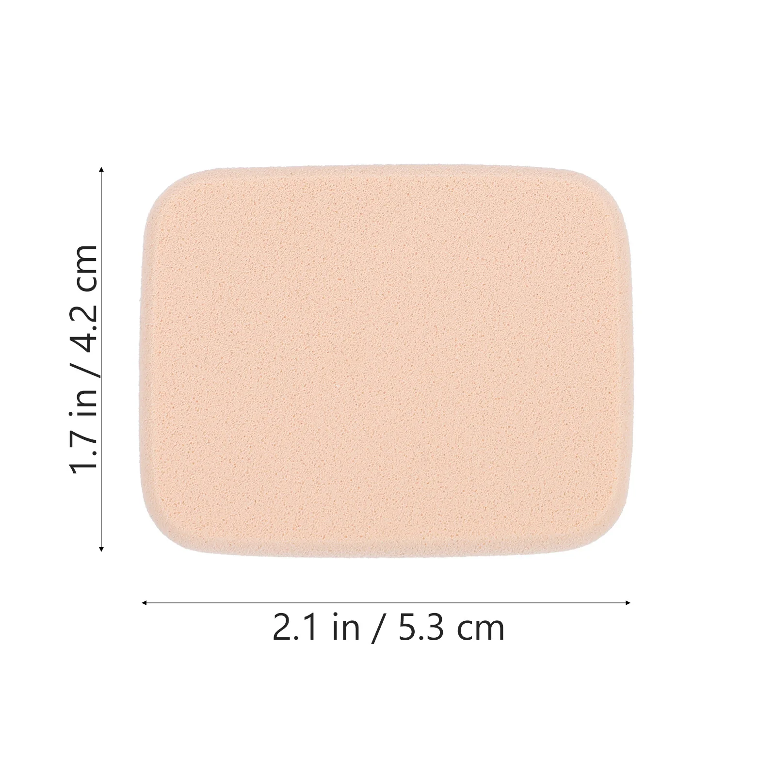 2 pçs caixa de sopro de pó premium esponjas de maquiagem delicado estilo seco molhado salão de beleza casa viagem uso rosto pó esponja fundação corretivo