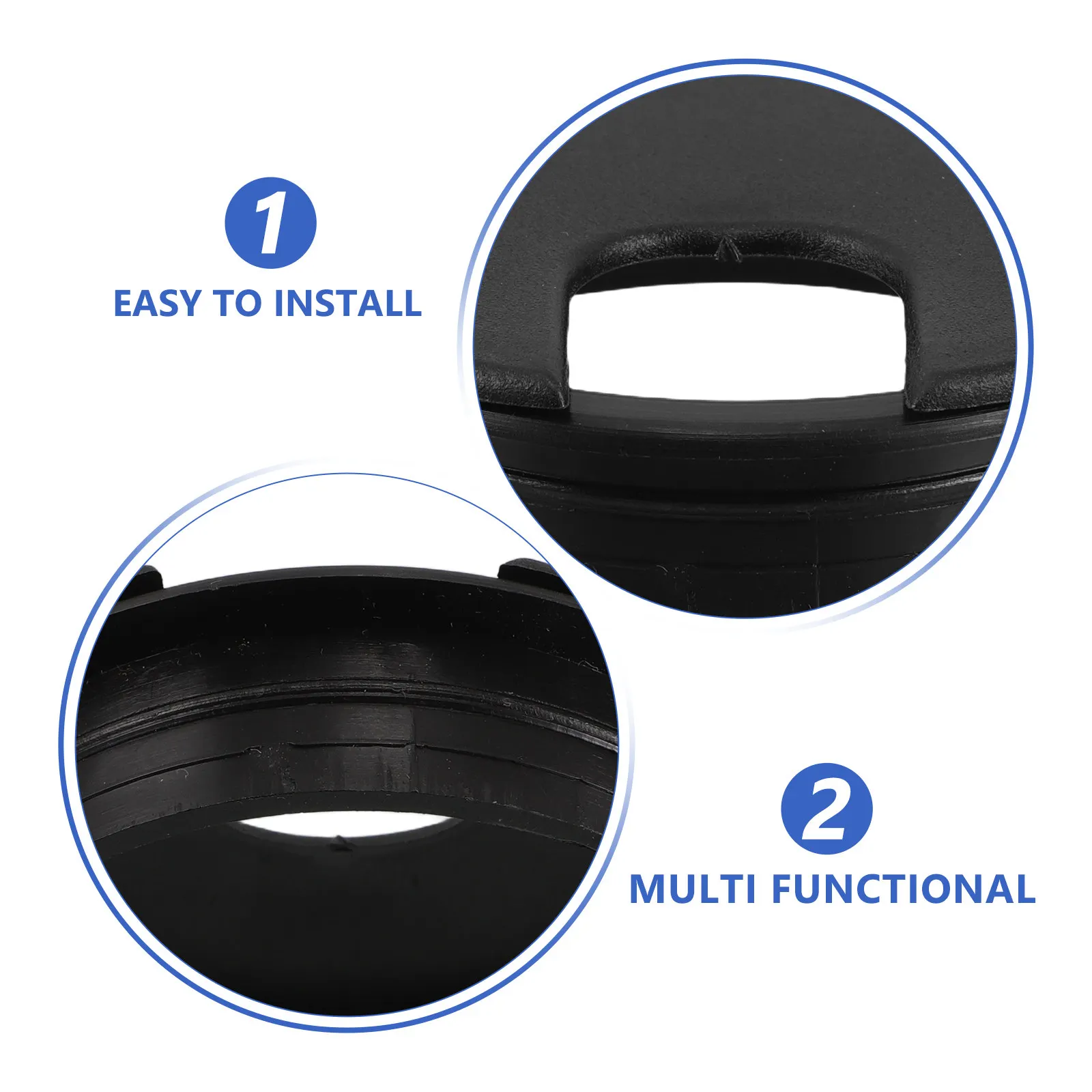 Plastic Desk Cable Hole Cover Wire Organizer U-Shaped Grommet for Computer Desk Table Cable Management Plastic Grommets