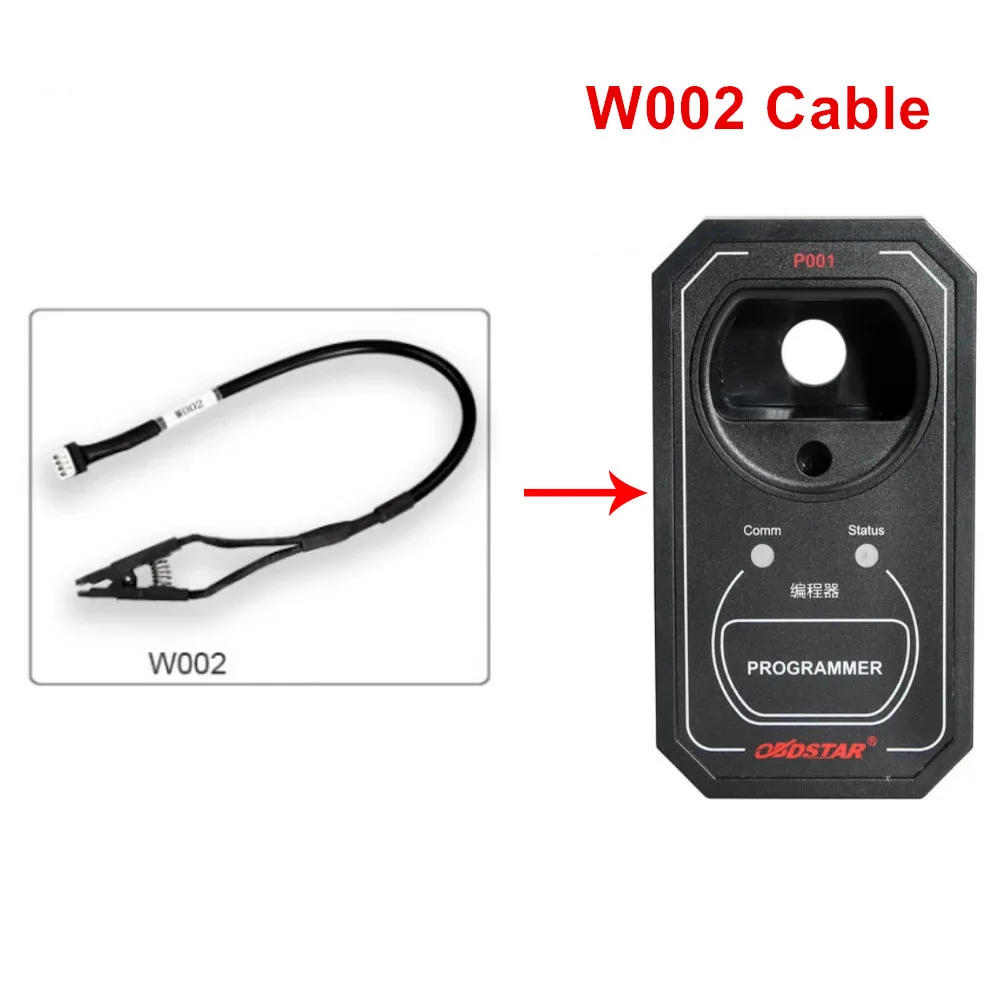 

OBDSTAR W002 Cable Work With P001 Programmer No need Welding clip Line