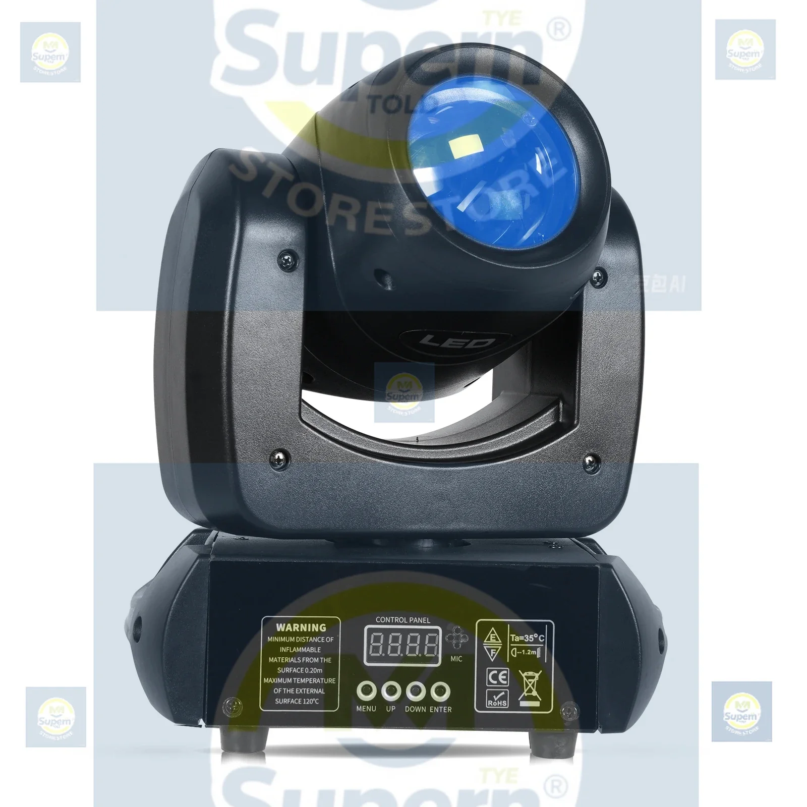

2Cartons 100W Light Emitting Diode beam of light Mobile Headlights Party Weeding DJ KTV Bar DMX Control Stage Lighting Equipment