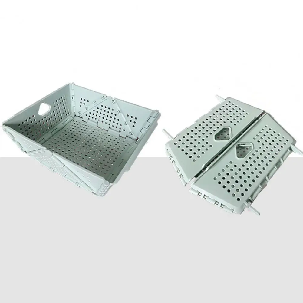 Space-saving Sink Basket Hanging Sink Drain Basket Hygienic Pp Folding Drain Basket Fast Draining Space-saving Fruit for Kitchen