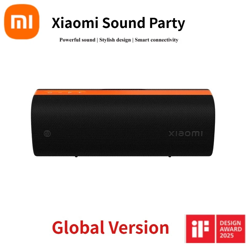 Xiaomi Sound Party IP67 Bluetooth 5.4 Harman AudioEFX TWS Stereo Combo 5200mAh Ultra-Long Battery Life 50W Portable Speaker Mic