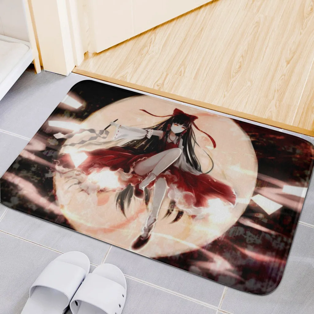 Reimu Room Rug   Carpet Flannel  Interior Home Decorations Dressing