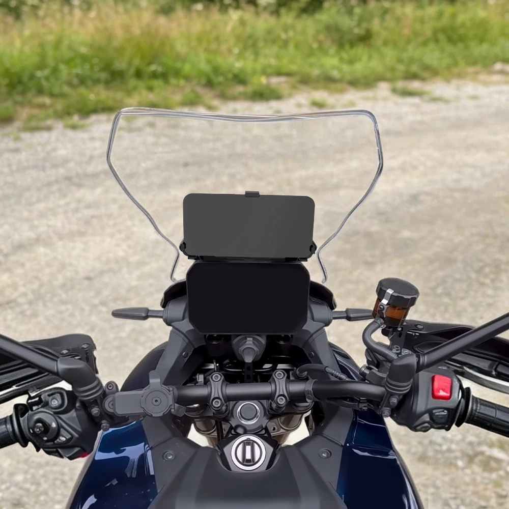Motorcycle GPS Navigation Phone Holder Mount Bracket Mobile Phone Holder Bracket Tracer 9 GT / GT Plus 2025-2026 For Yamaha