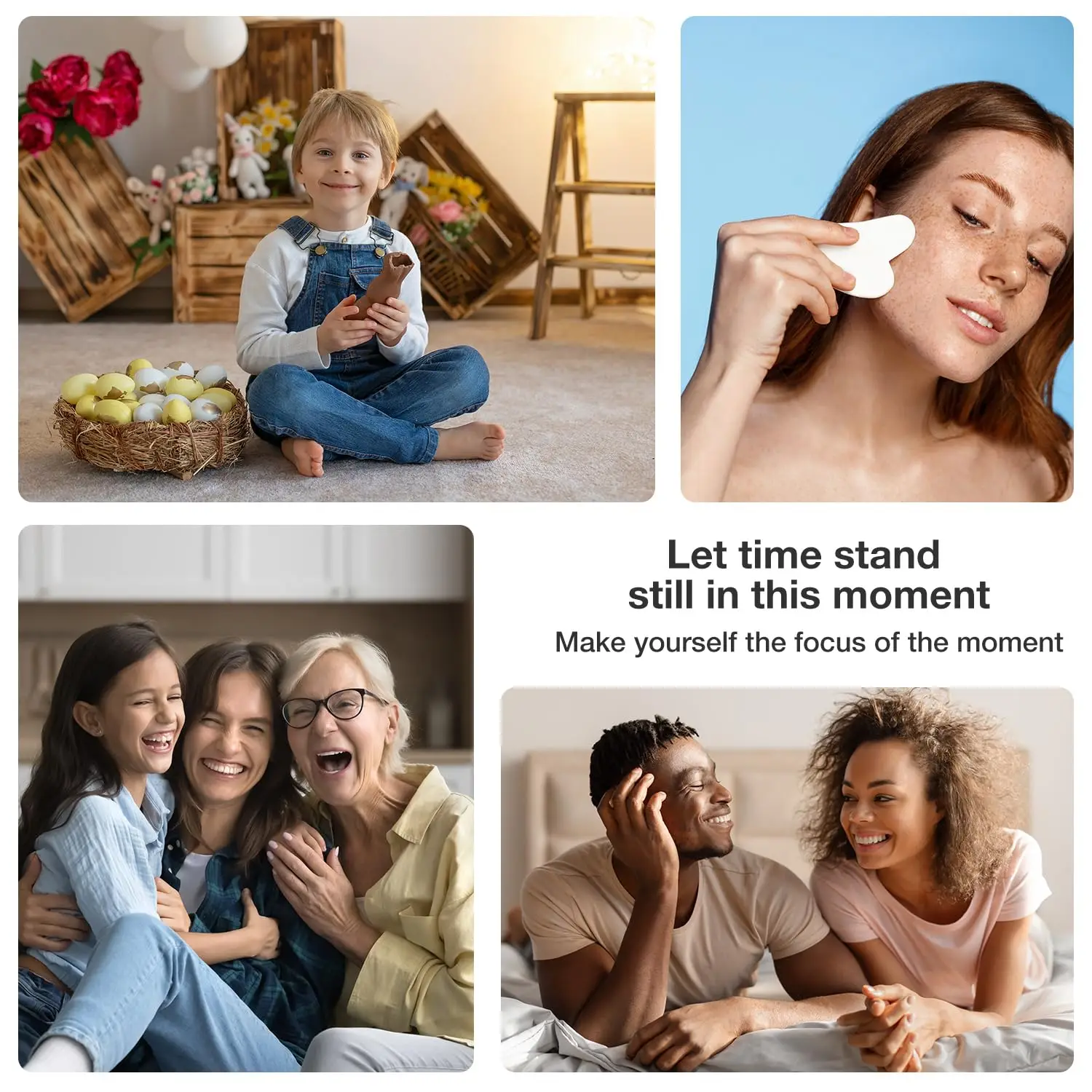 مجموعة أسطوانة غوا شا واليشم 2 في 1 - أدوات تدليك الوجه الطبيعية من Xiuyan Jade للتصريف اللمفاوي والانتفاخ ونحت البشرة