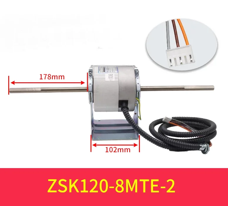 

New air conditioning motor ZSK60-8MTe fan ZSK60-8MTe-2 motor ZSK120-8MTe-2