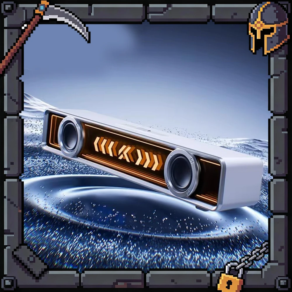 

MCHOSE K20 Desktop Music Player 7.1 Surrounding Sound Field Sound Effect Bluetooth Dual mode Connection USB Wired Bluetooth 5.4