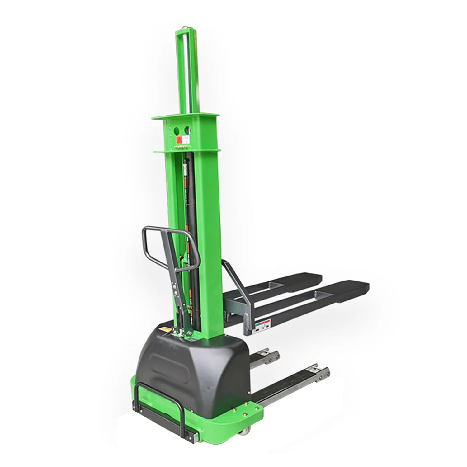 

New Design of Electric Stacker Cross-leg Self-loading Stacker 1T