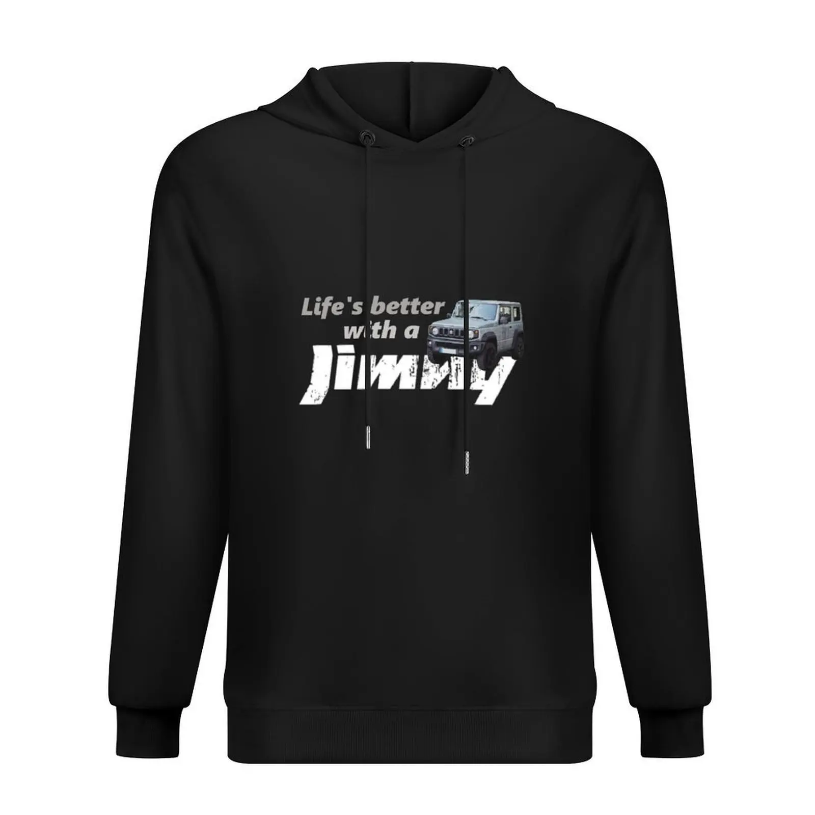 

Life is better with a jimny Hoodie men's sweat-shirt set hooded shirt aesthetic clothing men's coat hoodie oversize