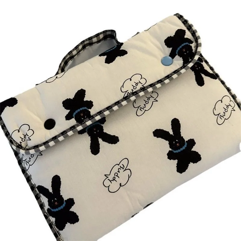 2025 New Model Ins Niche Blogger, Cute Rabbit Pattern, 11/13 Inches, Tablet Laptop Storage Inner Bag