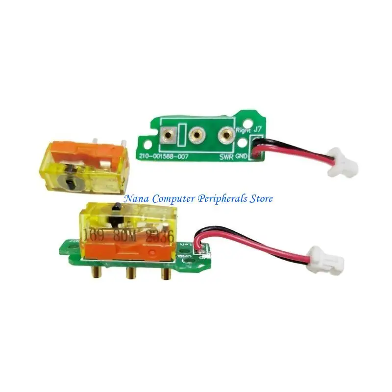 F68C MONDE RÉPARATION PIED MONDE UIGLE Motherboard Micro Switchs Button Assemblage bouton Clavier pour G900 G903 Souris